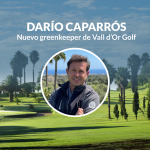 Darío Caparrós, nuevo greenkeeper de Vall d'Or Golf