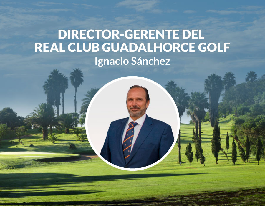 Ignacio Sánchez, nuevo Director-Gerente del Real Club Guadalhorce Golf