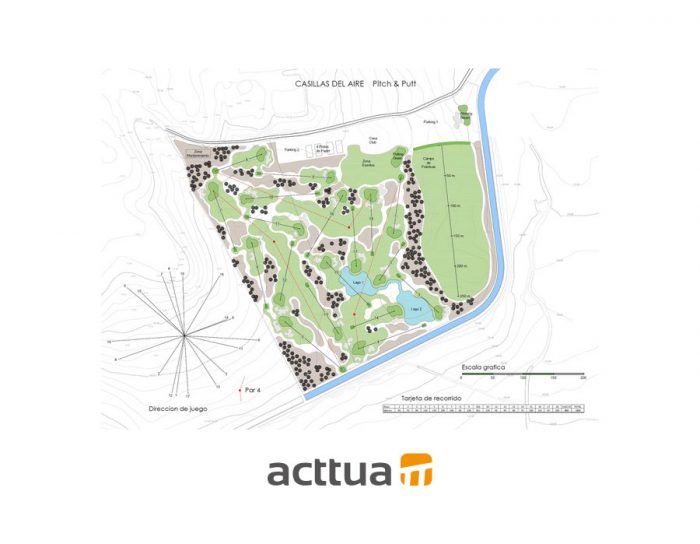 Acttua Golf Services se encarga del diseño del nuevo campo de golf de Casilla del Aire