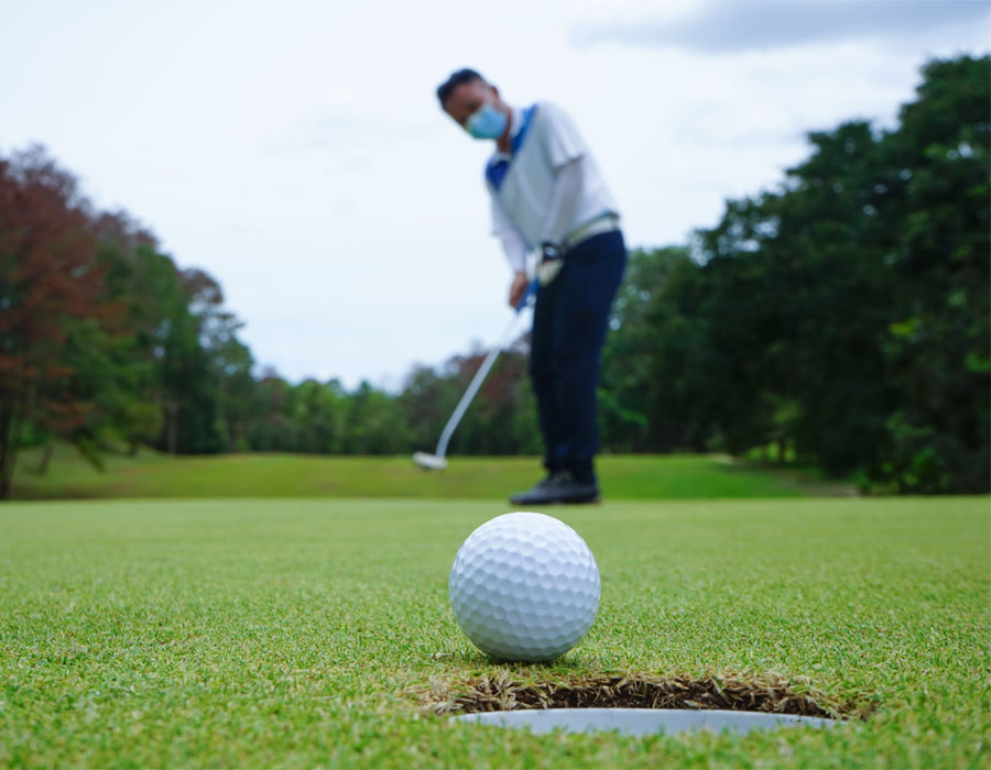 golf deporte seguro