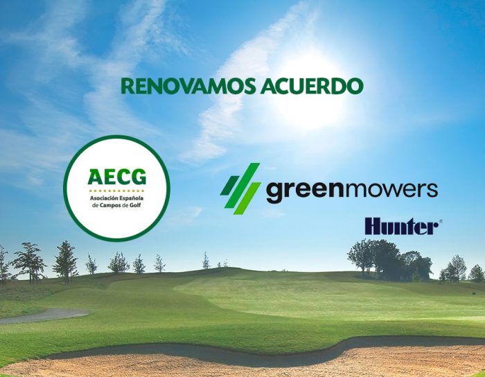 Green Mowers y la AECG renuevan su convenio de colaboración