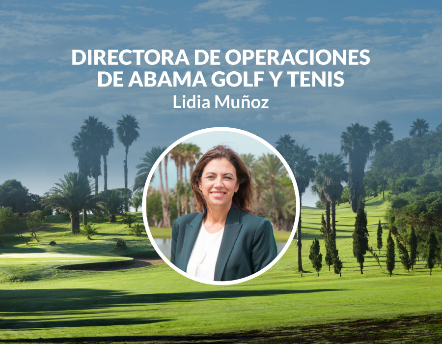 LIDIA MUÑOZ, DRA DE OPERACIONES DE ABAMA GOLF
