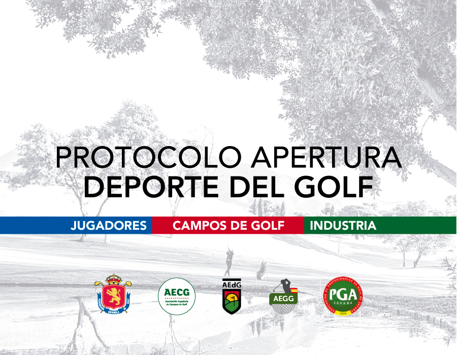 protocolo de apertura deporte del golf