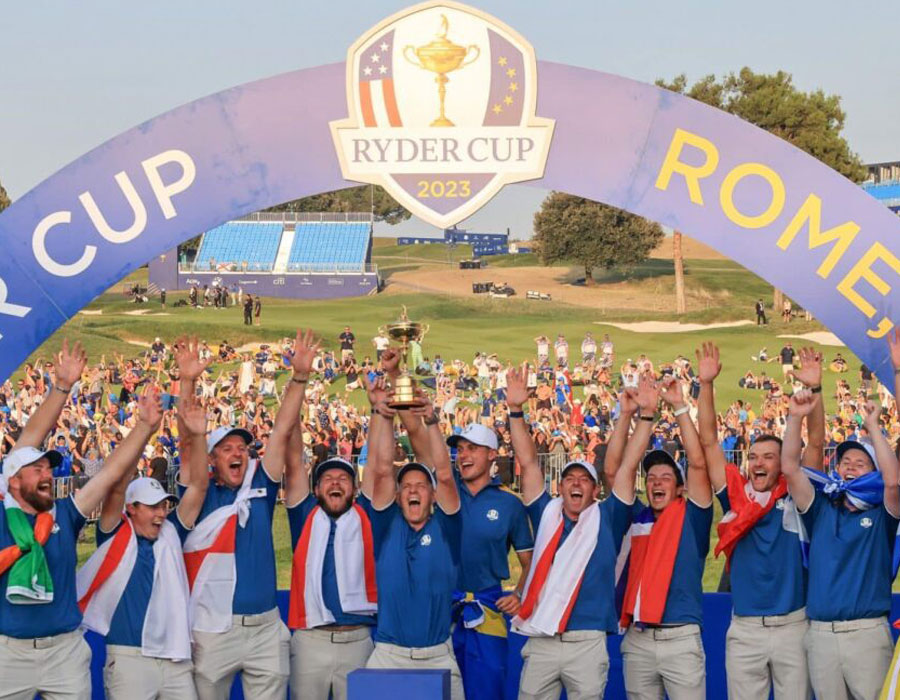 Europa remata una victoria clara y contundente en la Ryder Cup de Roma